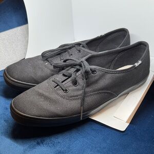 Keds Black Canvas Sneakers